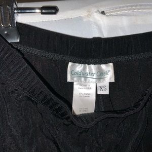 Coldwater creek travel knit pants XS